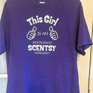 Scentsy T-shirts various prints, long and short sleeve XL all for one price